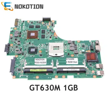 NOKOTION 60-NBGMB1000-A01 N53SV ANA KURULU ASUS N53SV N53SM Laptop Anakart 4 RAM yuvası GT630M GPU 1GB