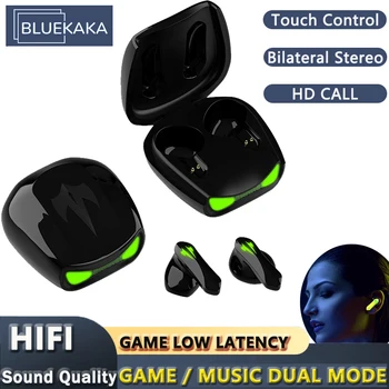 TWS X16 Bluetooth 5.2 Kablosuz Kulaklık Düşük Gecikme Oyun Kulaklık Açık Spor Ter geçirmez Dokunmatik Kulakiçi E-spor oyuncuları