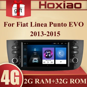 Android Araba Multimedya video Oynatıcı Fiat Linea Punto evo Grande Linea 2007-2015 GPS Navigasyon radyo Stereo ses