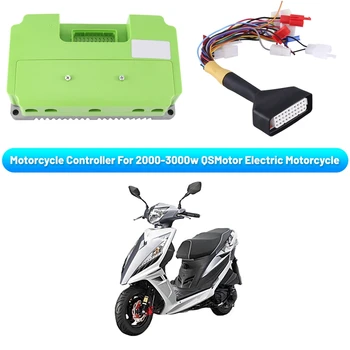 ND72240 240A Motosiklet Kontrolörü Regen ve Bluetooth Adaptörü için 2000-3000W QSMotor Elektrikli Motosiklet