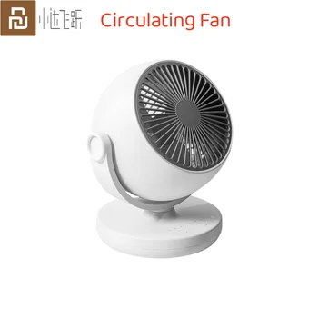 Youpin Xiaoda Masaüstü Taşınabilir Sirkülasyon Fanı 1-6H Zamanlama Sessiz 3 Dişli Ayarlanabilir USB Salınımlı Elektrikli Fan Düşük Enerji