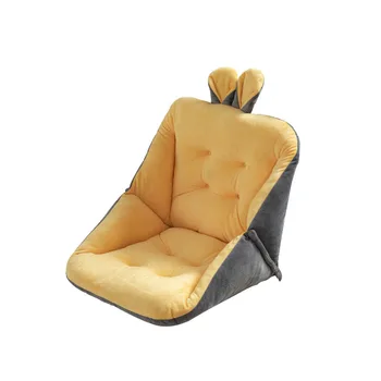 Tavşan Kulak koltuk minderi Dört Mevsim Genel Ofis Tek parça sandalye Minderleri Seyahat Araba Mat Kalınlaşmış Kış Popo sandalye minderi