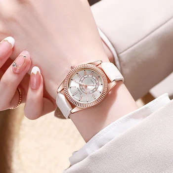 Sıcak Satış Rahat kuvars saatler Kadınlar Bayanlar İçin Moda Stil Elbise Kol Saati Lüks Marka Yüksek Kalite reloj de mujer Saat