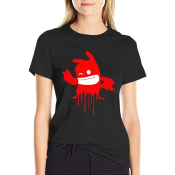 De Blob 2 kısa kollu t-Shirt tees kadın t-shirt