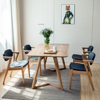 Modern Japon katı ahşap yemek sandalyeleri Arkalığı İskandinav Yaratıcı Eğlence yemek sandalyeleri Cafe Koltuk Cadeira Ev Mobilyaları
