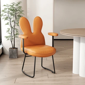 Mobil Ergonomik yemek sandalyeleri Modern Lüks İskandinav Mutfak yemek sandalyeleri Accent El Cadeiras De Jantar Ev Mobilyaları