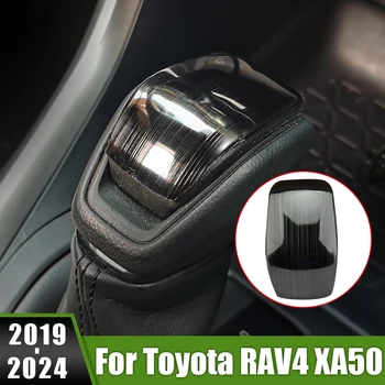 Toyota için RAV4 XA50 2019 2020 2021 2022 2023 2024 RAV 4 Hibrid Araba Merkezi Konsol Vites Topuzu Vites golf sopası kılıfı Kolu Trim