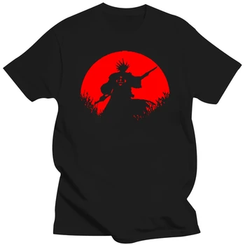 Zaraki Kenpachi Kırmızı Ay Çamaşır Suyu Anime Unisex Tshirt T Shirt Tee Tüm Boyutları 014364