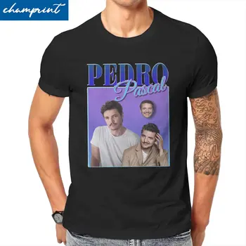 Erkek tişört Aktör Pedro Pascal Komik Pamuk Tees Kısa Kollu T Shirt O Boyun Giyim Hediye