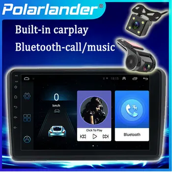 BT 5.0 Sürüş Kaydedici 2 Din WİFİ/4G Carplay/MirrorLink Android 9.1/Otomatik Ses Araba Radyo Stereo 1G+16G 9