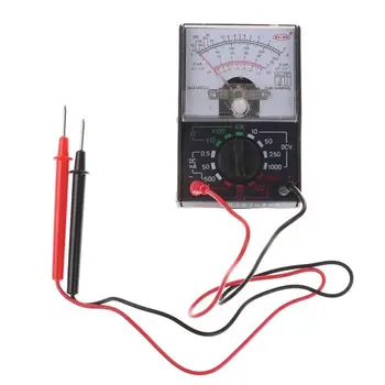 MF-110A MİNİ Multimetre Taşınabilir Elektrikli Analog Multimetre Voltmetre Ampermetre AC / DC Gerilim Akım OHM Çok Metre Cihazı