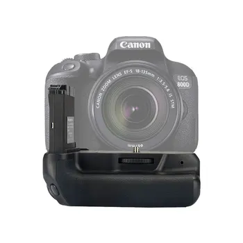 800D Dikey pil yuvası CANON EOS 77D 800D 9000D Rebel T7i Öpücük X9i kameralar pil yuvası