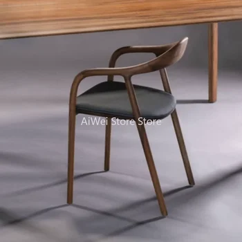 Komodinler Ahşap yemek sandalyeleri Mutfak İskandinav Lüks Yaratıcı Sandalyeler Restoran Ev De Comedor yemek odası mobilyası MZY