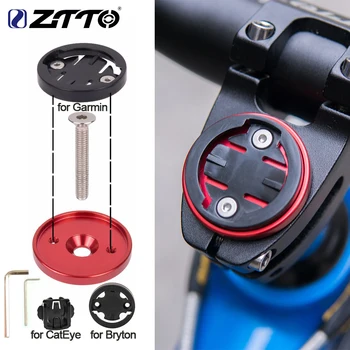 ZTTO Bisiklet bilgisayar tutucu Bisiklet Kronometre GPS Dağı Kök Üst Kapağı bilgisayar tutucu telefon tutucu Garmin Bryton Cateye Parçaları