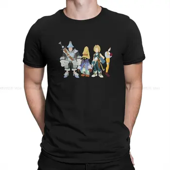 Final Fantasy Oyunu TShirt Klasik Zarif T Shirt Büyük Boy Erkek Tee Gömlek Baskı Moda