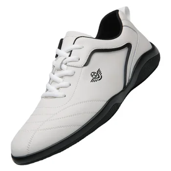 2023 İlkbahar Sonbahar deri ayakkabı Erkekler Moda Rahat spor ayakkabı Sneakers Erkek Düz Renk Yeni Tasarımcı Zapatos De Hombre