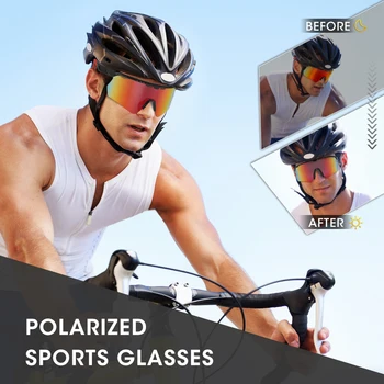 Polarize Güneş Gözlüğü Erkekler Ultra Hafif Gözlük Bisiklet Bisiklet Mtb Bisiklet UV400 Güneş Gözlüğü Korumak Kadınlar 2023 Yüksek Kalite