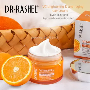 DR. RASHEL C Vitamini Aydınlatmak Yüz beyazlatıcı krem Cilt Canlandırıcı Nemlendirici Anti-aging Yüz Gençleştirici Gündüz Gece Kremi