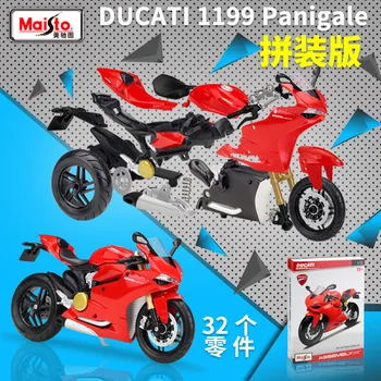 Maisto 1: 12 Ducati 1199 Panigale Ağır Mock-up Alaşım Motosiklet Modelleri Oyuncaklar Koleksiyon Hediyeler Aksesuarları
