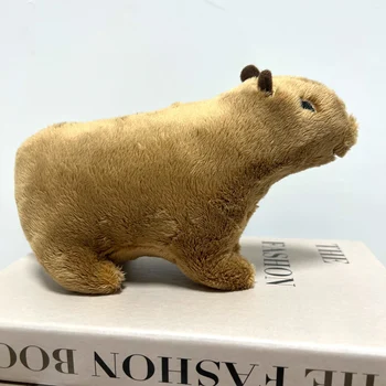Simülasyon 20 adet Hayvan Kapibara Peluş Oyuncaklar Sevimli Kapibara Bebek Dolması Yumuşak Hayvanlar Çocuk Çocuklar Peluche noel hediyesi
