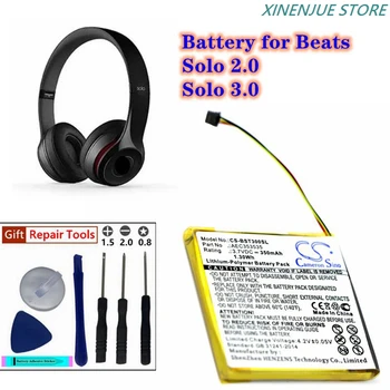 Beats Solo 2.0, 3.0 için Kablosuz Kulaklık Bataryası 3.7 V/350mAh AEC353535