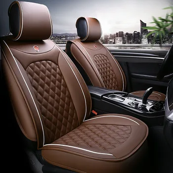 Evrensel PU Deri araba koltuğu kapakları Honda Accord FIT ŞEHİR CR-V XR-V Odyssey Eleman Pilot URV araba aksesuarları oto styling