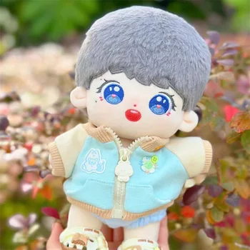 YENİ 20cm Kore Idol Sean Xiao oyuncak bebek giysileri Kaçak Çocuklar Doldurulmuş Hayvan Sevimli Kız aile Oyuncakları Kore Kpop EXO ıdol Bebek Hediye