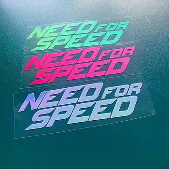 Araba Styling Çıkartmaları NFS Oyunu Yarış Need for Speed Klasik Kelimeler Bant JDM Otomobil Vücut Pencere Sticker