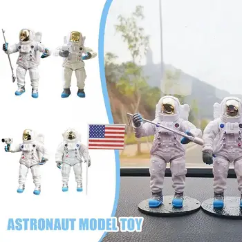 Astronot Dekorasyon Modeli El Yapımı bilgisayar kasası Çocuk Doğum Günü Dropshipping Hediye Bebek Belden Oyuncak Masaüstü S0V4