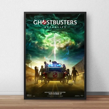 Ghostbusters Klasik HD Film Afiş Tuval sanat baskı Ev dekorasyon duvar tablosu (Çerçeve Yok )