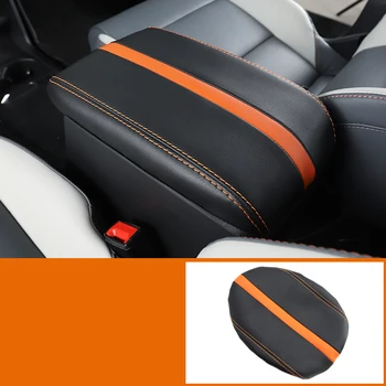 fiber deri araba kol dayama kapağı yastık iç mat Aksesuarları MG 4 Elektrikli ev 2022 2023 2024 mg4 pad oto styling