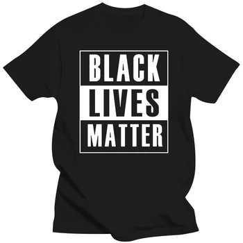 Moda siyah Lives Matter T Gömlek yaz erkekler pamuk O boyun BLM T-Shirt serin adam Tshirt