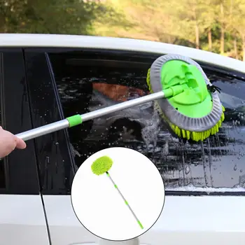 Fırça mikrofiber silgi ayarlanabilir araba yıkama fırçası otomatik