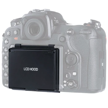 LCD Ekran Koruyucu - Up Güneş Gölge LCD Hood Kalkan yüzey koruma Nikon D500 Kamera Koruma Filmi