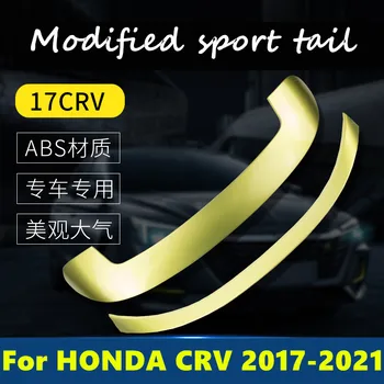 HONDA CRV 2017-2021 için Kuyruk trim şerit dış özel araba kuyruk kanat ücretsiz delme kanat dış dekorasyon araba Aksesuarları