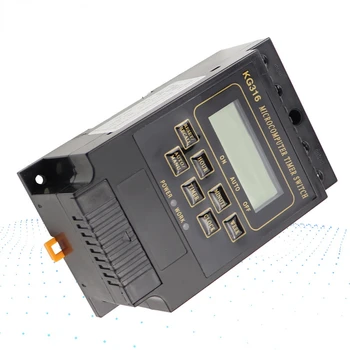KG316T 10A Akıllı Mikrobilgisayar Programlanabilir Elektronik Zamanlayıcı Zaman Anahtarı Röle Kontrol