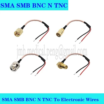 SMA SMB BNC N TNC Elektronik Tel Kalaylı Tel Bağlantı Kablosu Adaptör Kablosu Erkek Kadın Uzatma Kablosu RF Fiş Kablosu