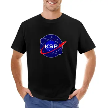 KSP Uzay Ajansı logo T-Shirt düz tişört çabuk kuruyan t-shirt grafik t shirt sevimli üstleri erkek grafik t-shirt paketi