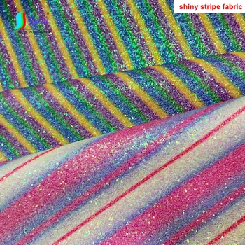 Yeni Stil Dıy Saç Dekorasyon Takı Çantası Ayakkabı Bebek Etek Malzemesi Gökkuşağı Glitter Rüya Gibi Renkli Degrade Şerit Parlak Kumaş
