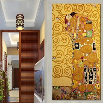 5D DİY Elmas Boyama Kucaklama Kalıp Umarmung Gustav Klimt Tam Kare Elmas Nakış Satışı Çapraz Dikiş Mozaik El Yapımı