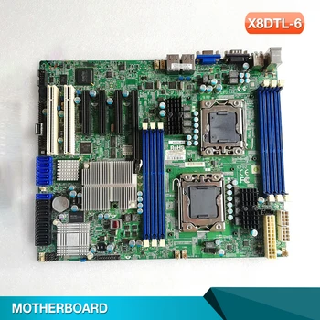 X8DTL-6 İçin Supermicro sunucu ana kartı DDR3 SATA2 PCI-E 2.0 Destekler Xeon İşlemci 5600/5500 Serisi