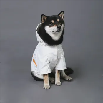 Yansıtıcı Pet Köpek Rüzgarlık Açık Ceket Su Geçirmez Yağmurluk Giysileri Küçük Orta Büyük Köpekler Fransız Bulldog Pug Ceket TPC19