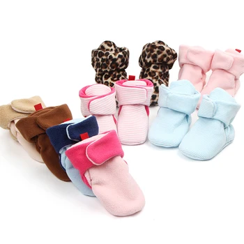 Bebek Çorap Ayakkabı Yumuşak Taban Kısa Artı Yürüteç Ayakkabı Kat Çorap Erkek Kız kaymaz 12 Renkler Yenidoğan Bebek Bebek Tulumları