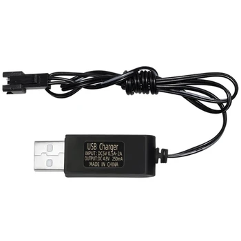 Şarj kablosu Pil USB şarj aleti Ni-Cd Ni-Mh Piller Paketi SM-2P Fiş Adaptörü 4.8 V 250mA Çıkış T84C