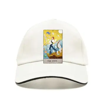 Aptal Tarot Kartı Sanat Logosu erkek (kadın mevcut) Fatura Şapka siyah