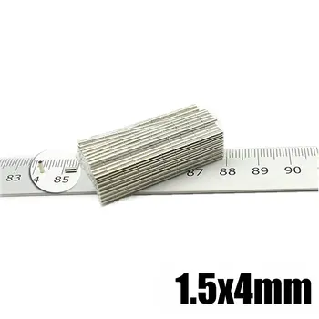 100 adet Mikro Hassas Mıknatıslar 1. 5x4 Imanes De Neodinio Manyetik Küçük Yuvarlak Disk Dia 1.5 mm Tıbbi Neodimyum Sensörü Mini Metal