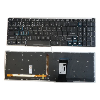 Acer AN515 İçin yeni ABD Düzeni Siyah Arkadan Aydınlatmalı Laptop Klavye Orijinal 10PTDH8638
