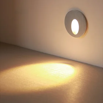 Açık Merdiven bağlantı tablası aydınlatma lambası Su Geçirmez Gömülü Köşe Lambası Villa Bahçe Dış Duvar Aplik Kapalı Koridor Balkon LED Ayak