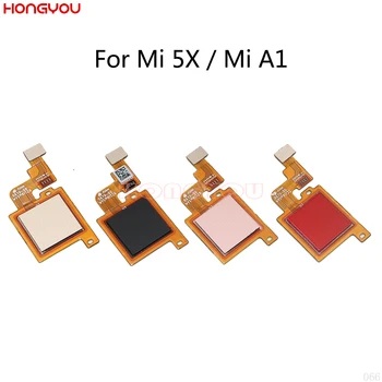 Parmak izi Sensörü Düğmesi Dokunmatik KİMLİK Tarayıcı Anahtar Flex Kablo Xiaomi Mi 5X Mi A1