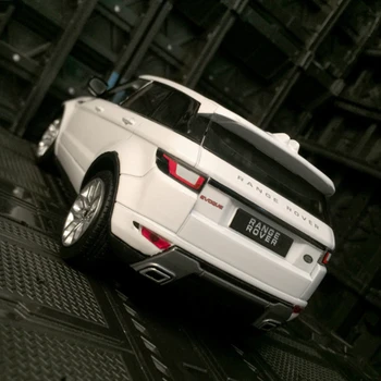 1:24 Range Rover Evoque SUV alaşım araba modeli Diecast & oyuncak araçlar Metal araba modeli simülasyon ses ve ışık çocuk oyuncak hediye